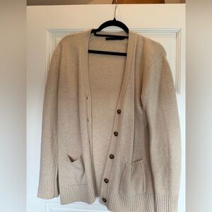 Jenni Kayne Neutral Button-Up Cardigan